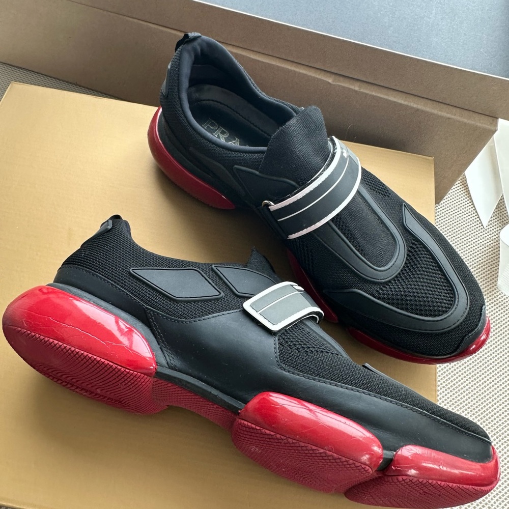 Prada Men’s Cloudbust Sneakers Shoes US Size 8